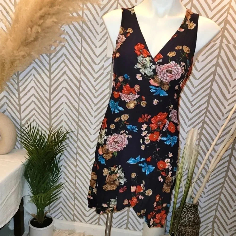 Floral mini dress